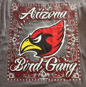 2 - Mens Large Arizona Bird Gang Graphic Tee ( Graphics On Back Of Shirt )